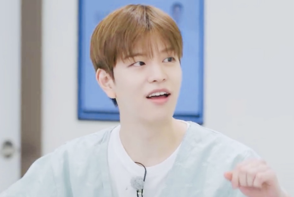Behind-the-scenes cut of Seungmin (Stray Kids)