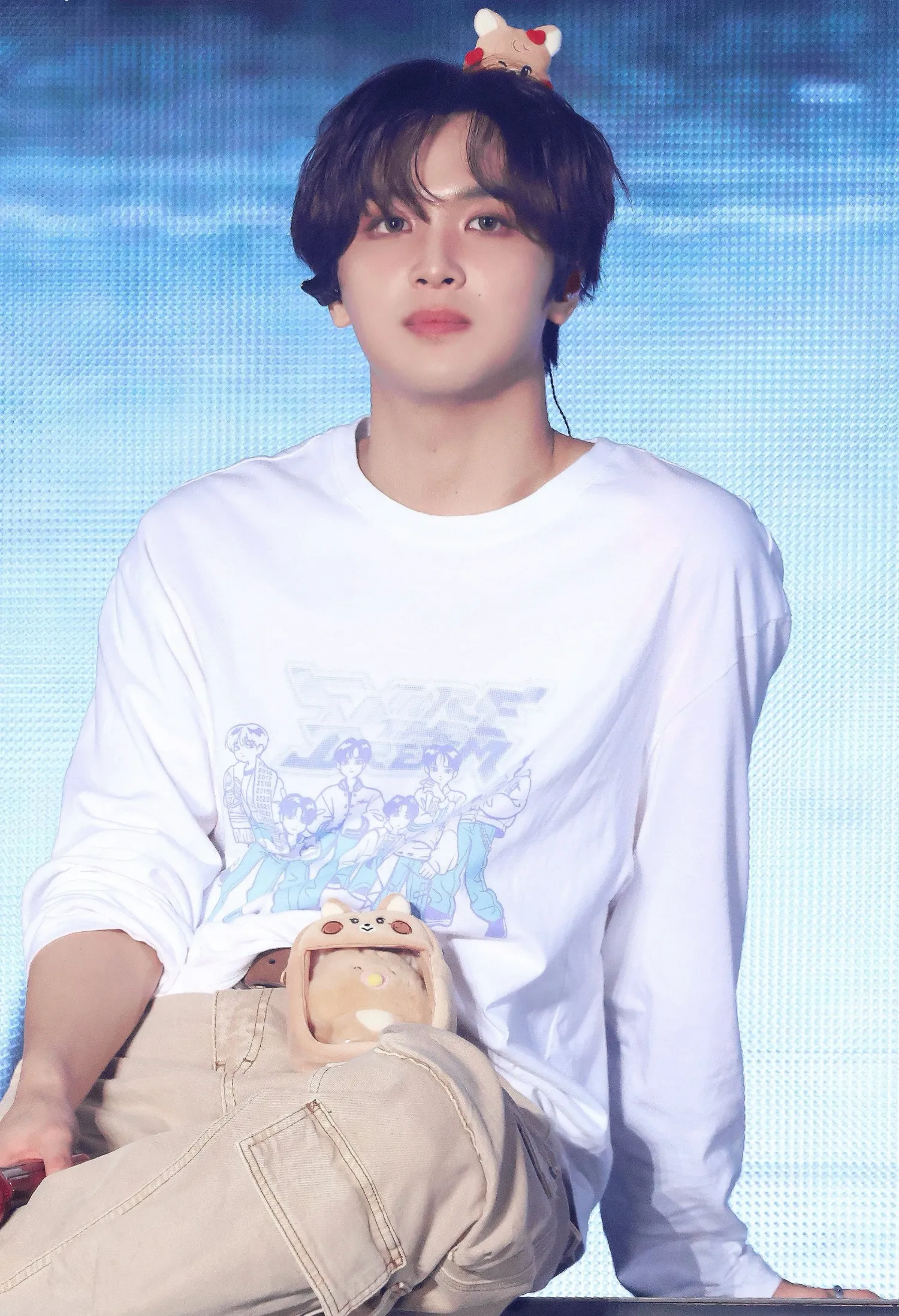 Behind-the-scenes cut of Haechan (NCT 127, NCT DREAM)