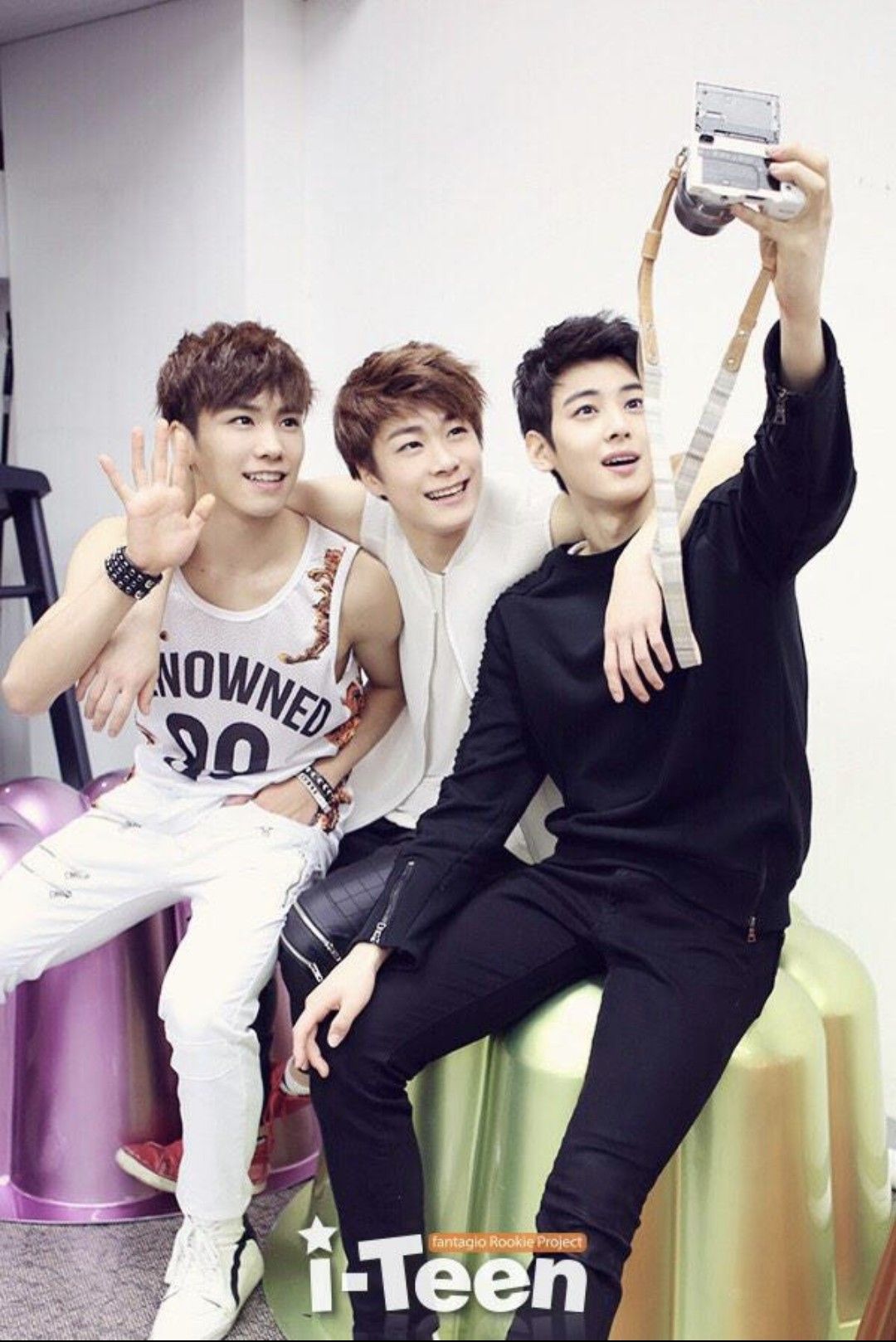 A moment captured by Moonbin (ASTRO)'s fan