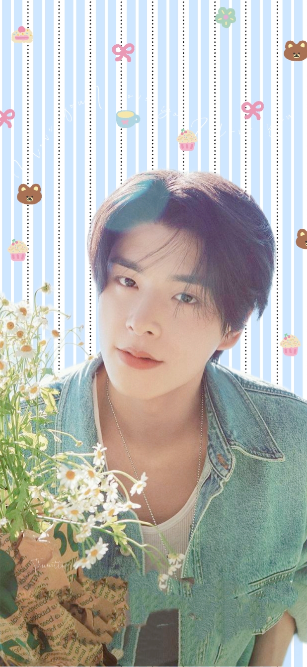 A heartfelt wallpaper shared by Jake (ENHYPEN)'s fans