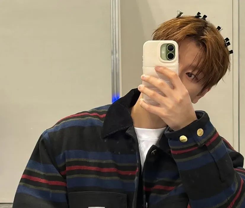 A moment captured by Seungmin (Stray Kids)'s fan