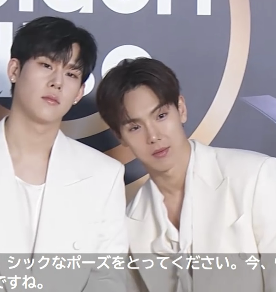 A moment captured by Shownu (MONSTA X)'s fan