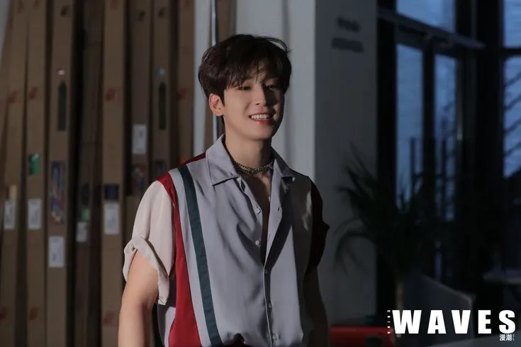 A moment captured by Wonwoo (SEVENTEEN)'s fan