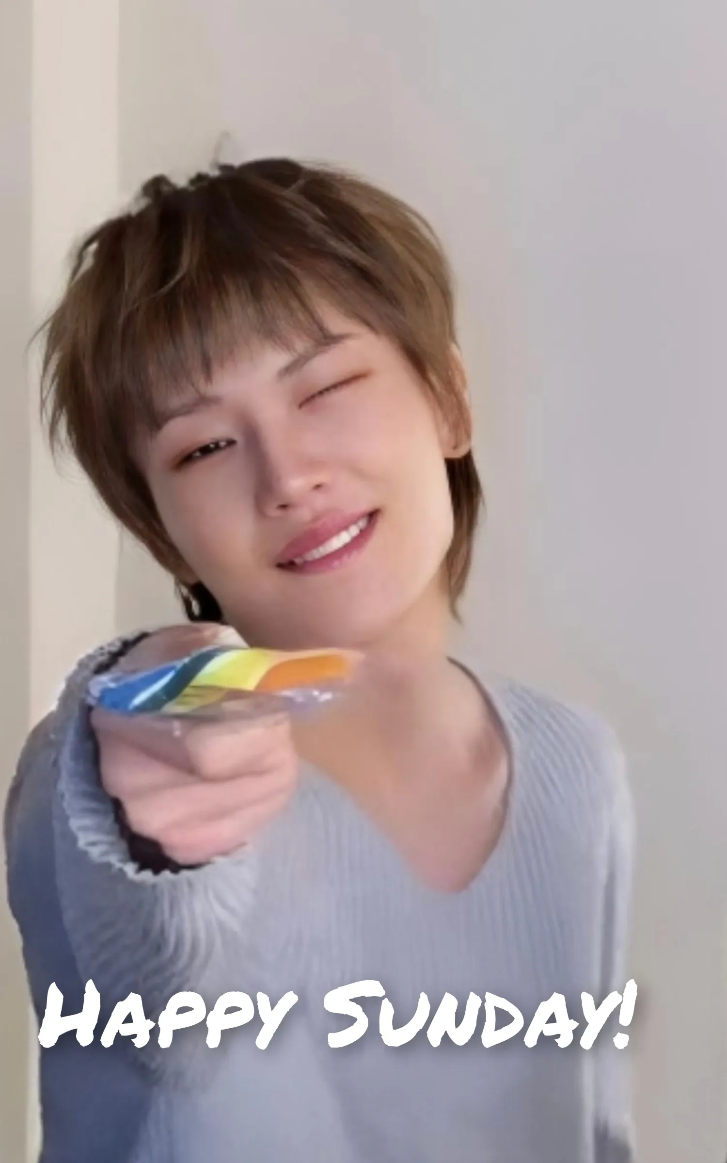 A moment captured by Junhyeok (TNX)'s fan