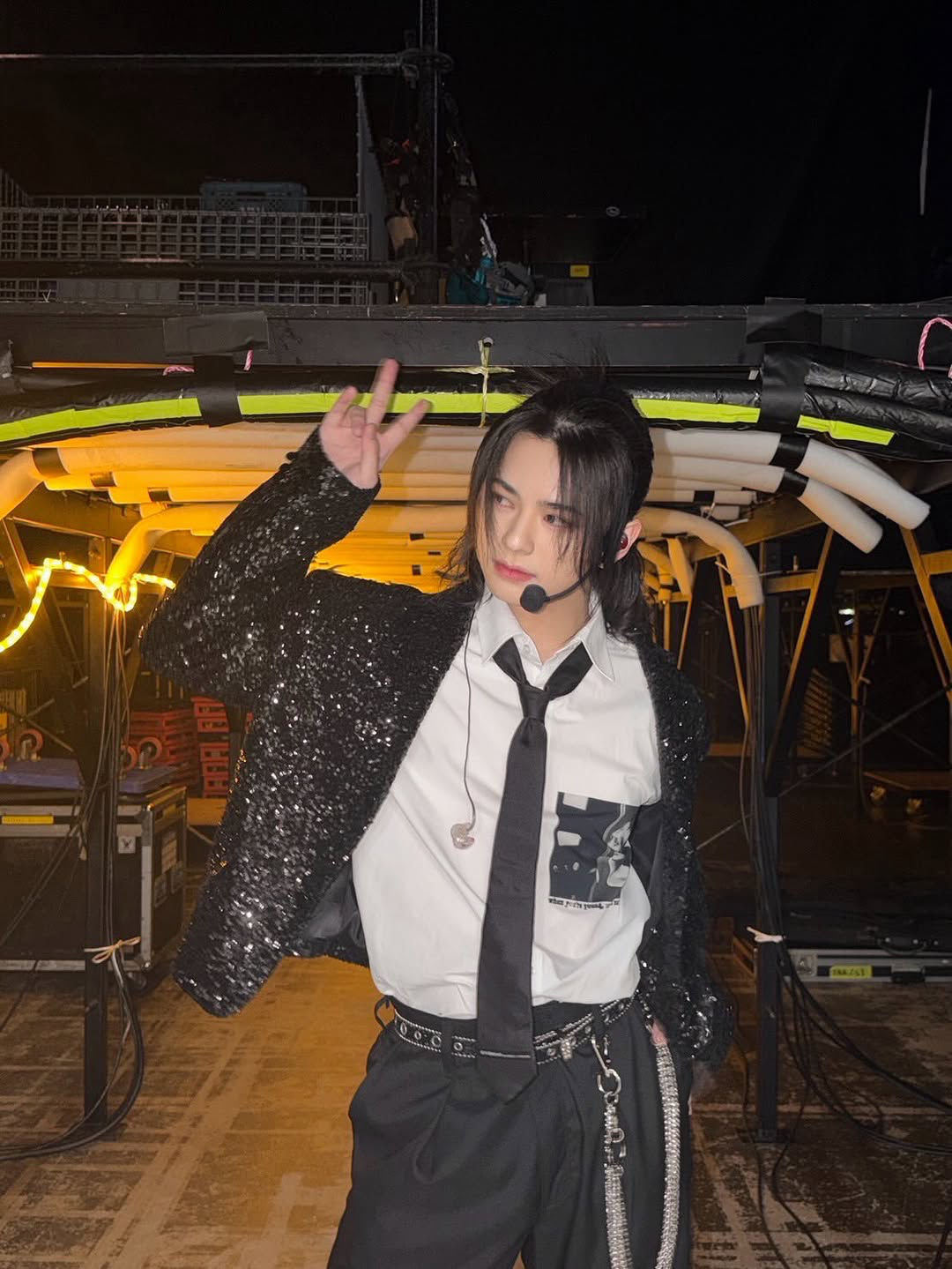 Behind-the-scenes cut of Matsuda Jin (INI)