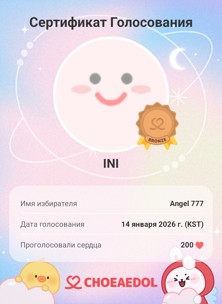 Recent activity shot of INI