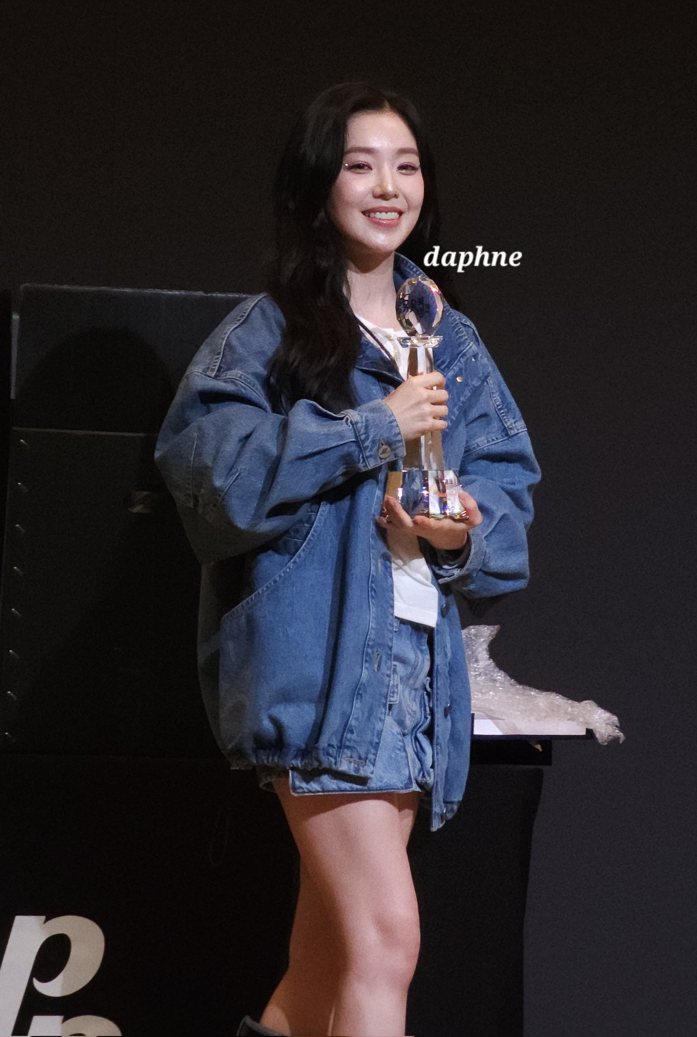 A moment captured by Red Velvet's fan