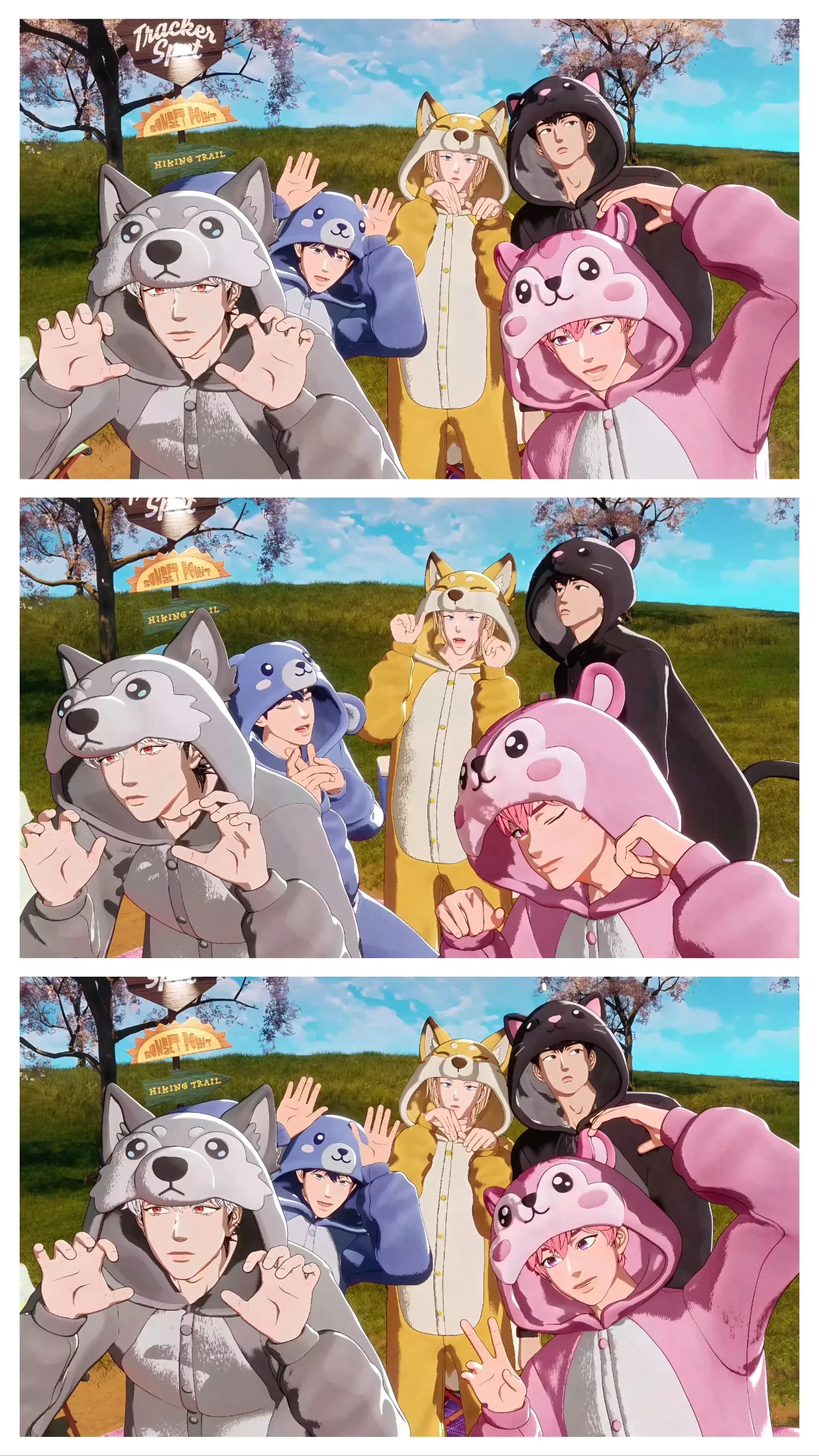 A heartfelt wallpaper shared by PLAVE's fans