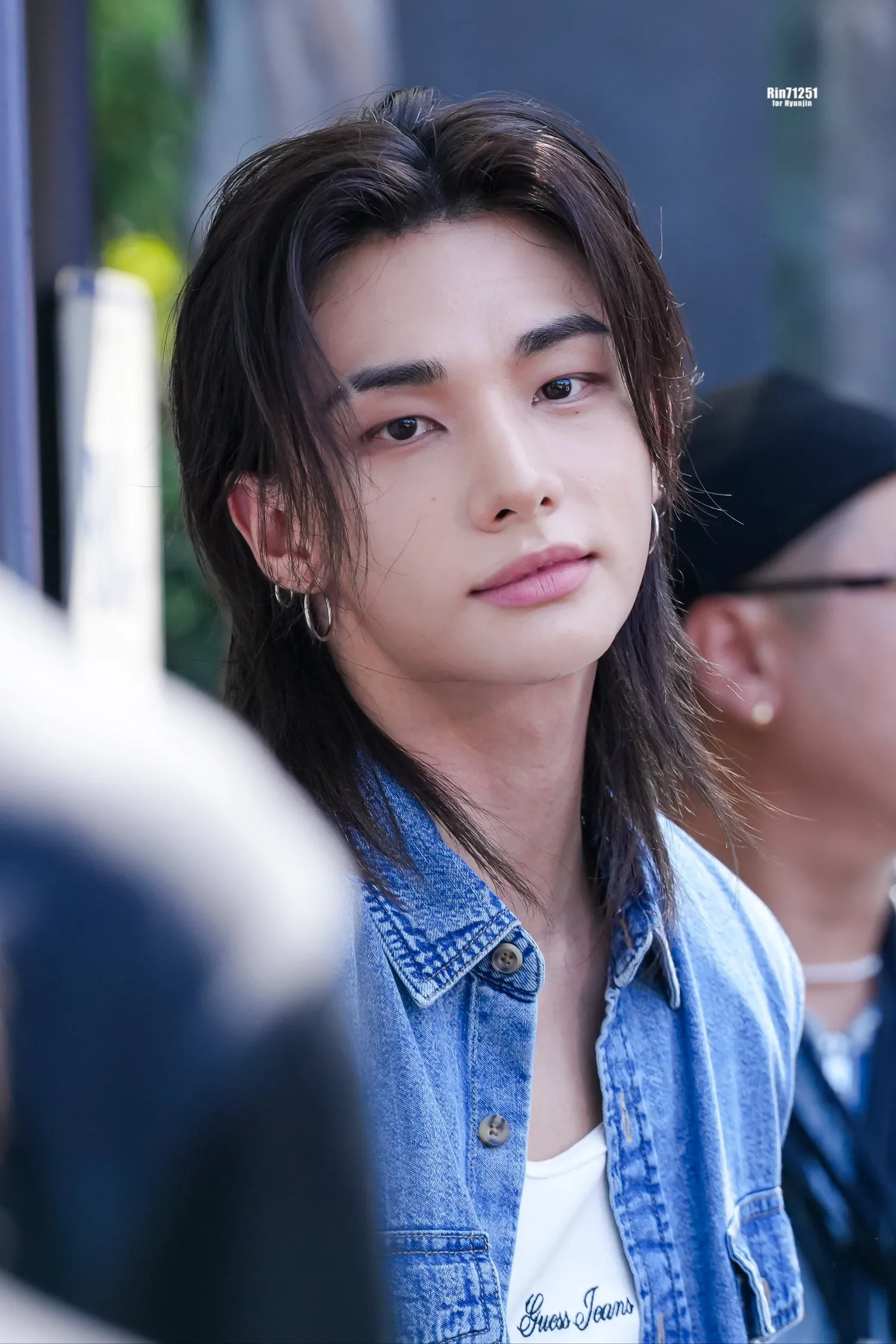Recent activity shot of Hyunjin (Stray Kids)