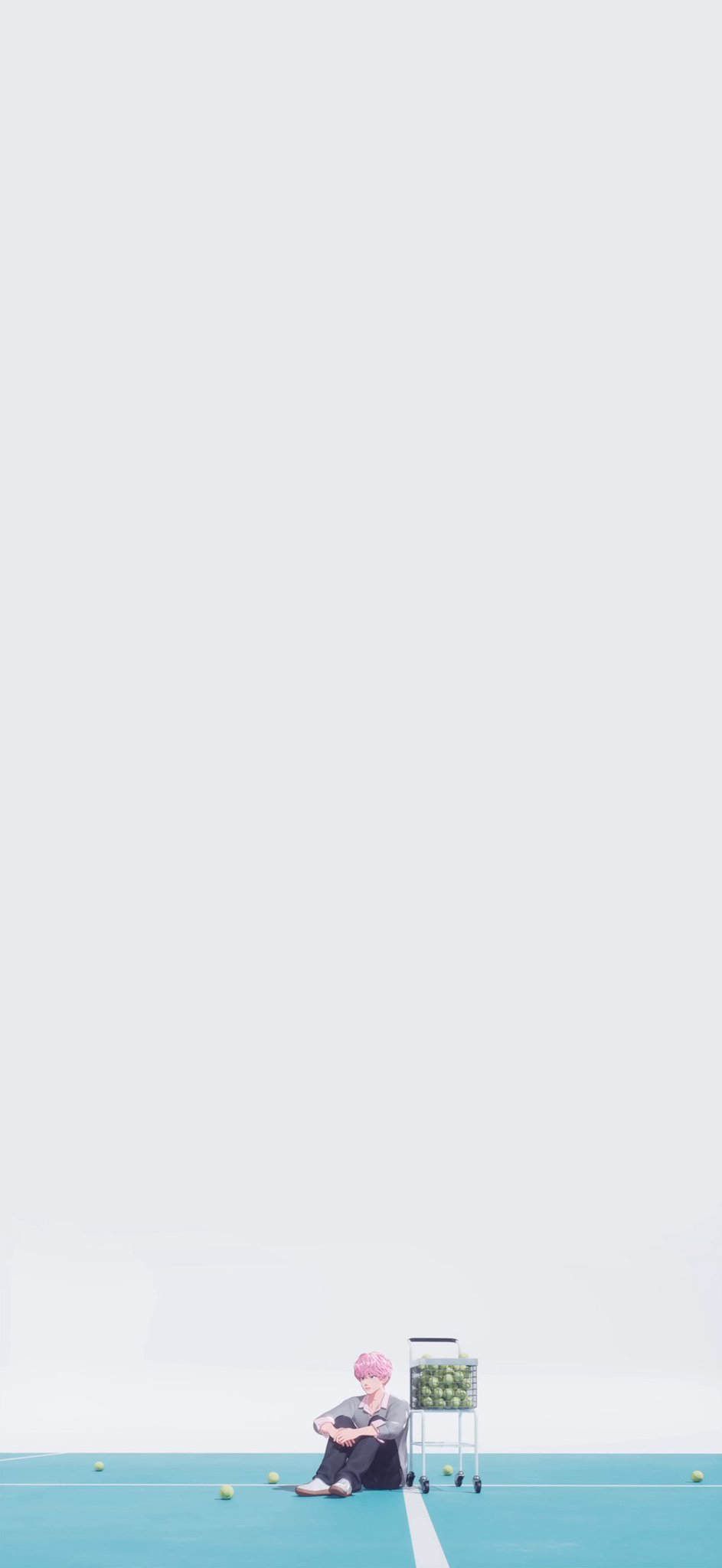 A heartfelt wallpaper shared by Bamby (PLAVE)'s fans