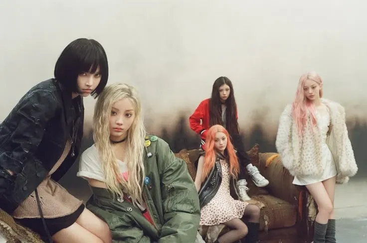 Recent activity shot of Wonhee (ILLIT)