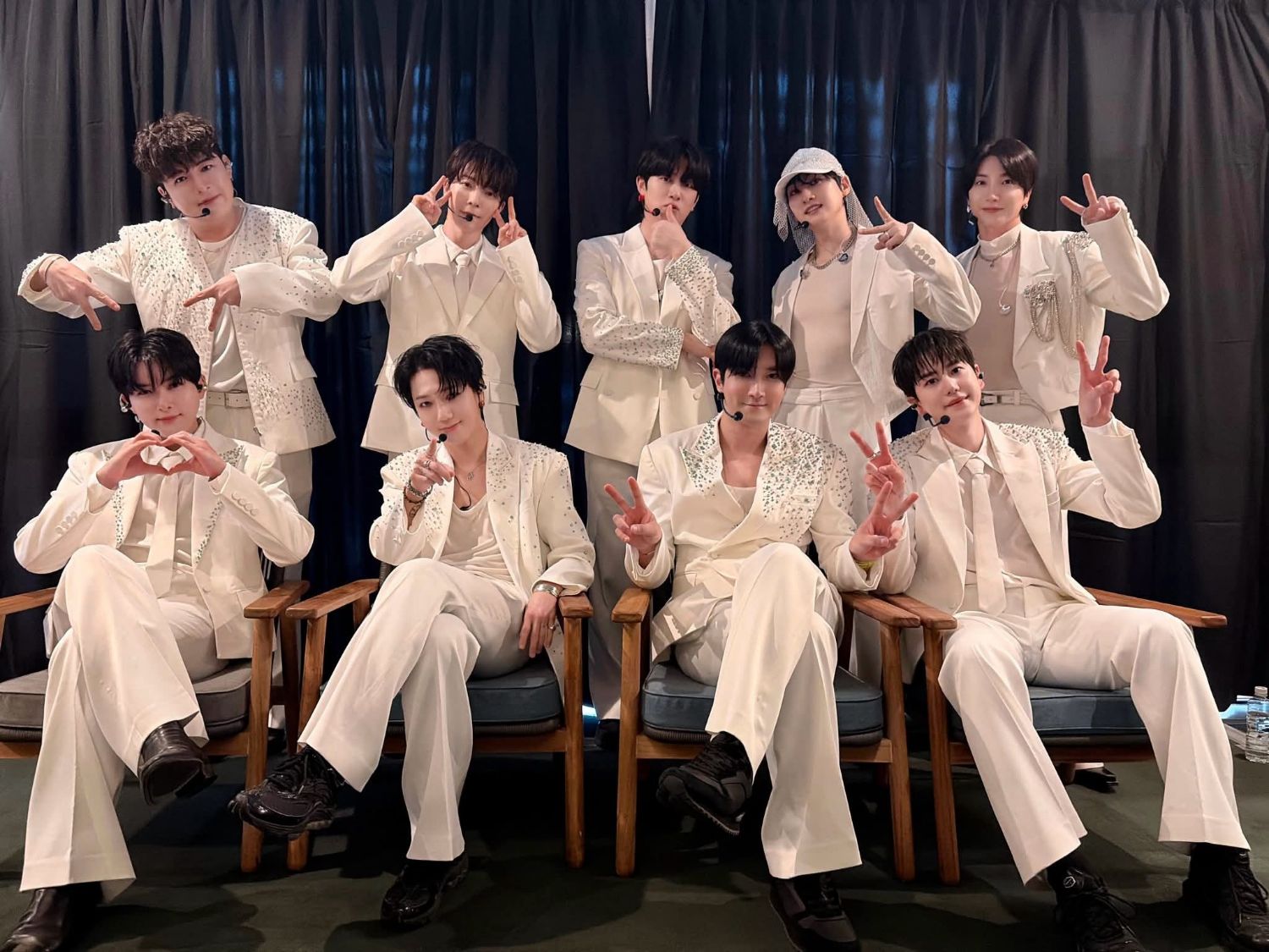 슈퍼주니어의 비하인드 컷