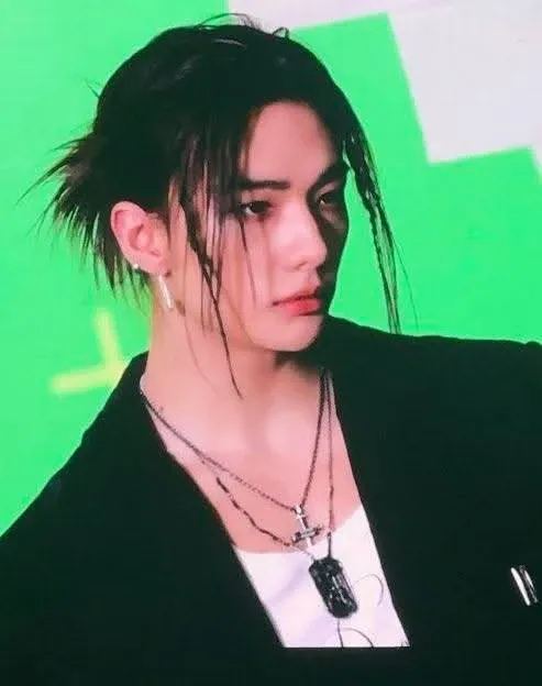 A moment captured by Hyunjin (Stray Kids)'s fan