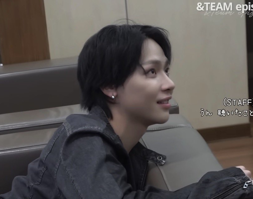 Behind-the-scenes cut of Nicholas (&TEAM)