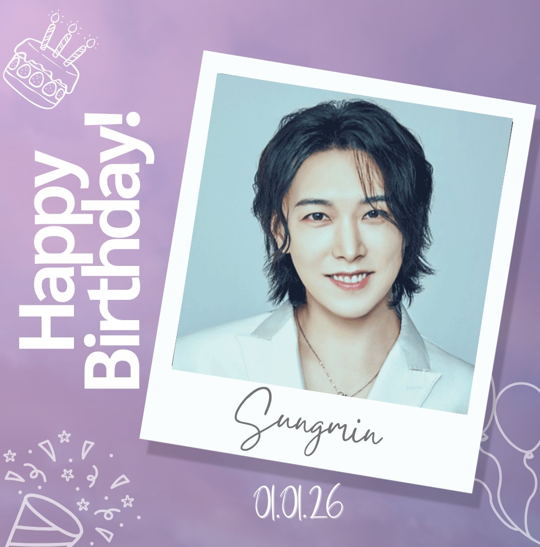 Latest photo of Sungmin (Super Junior)