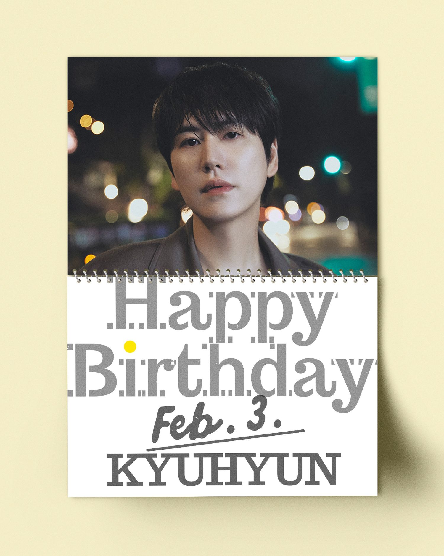 Recent activity shot of Kyuhyun (Super Junior)