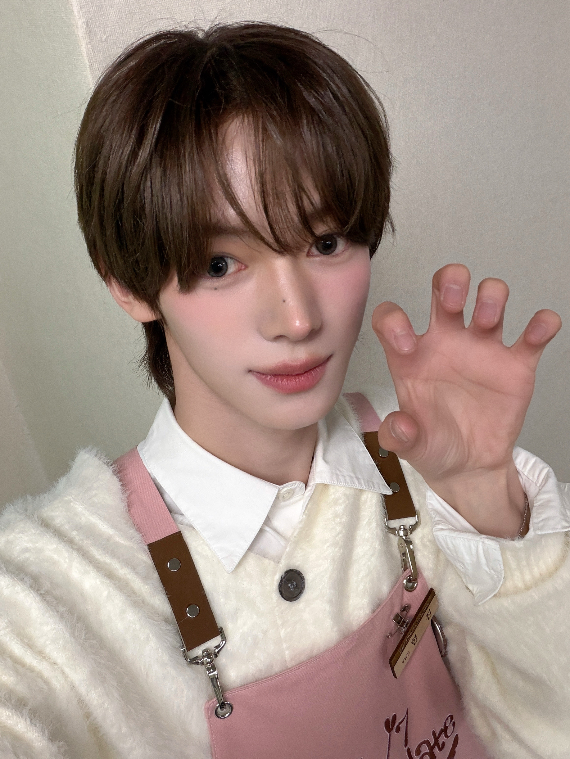 Momen yang diabadikan oleh penggemar Hanjin (TWS)