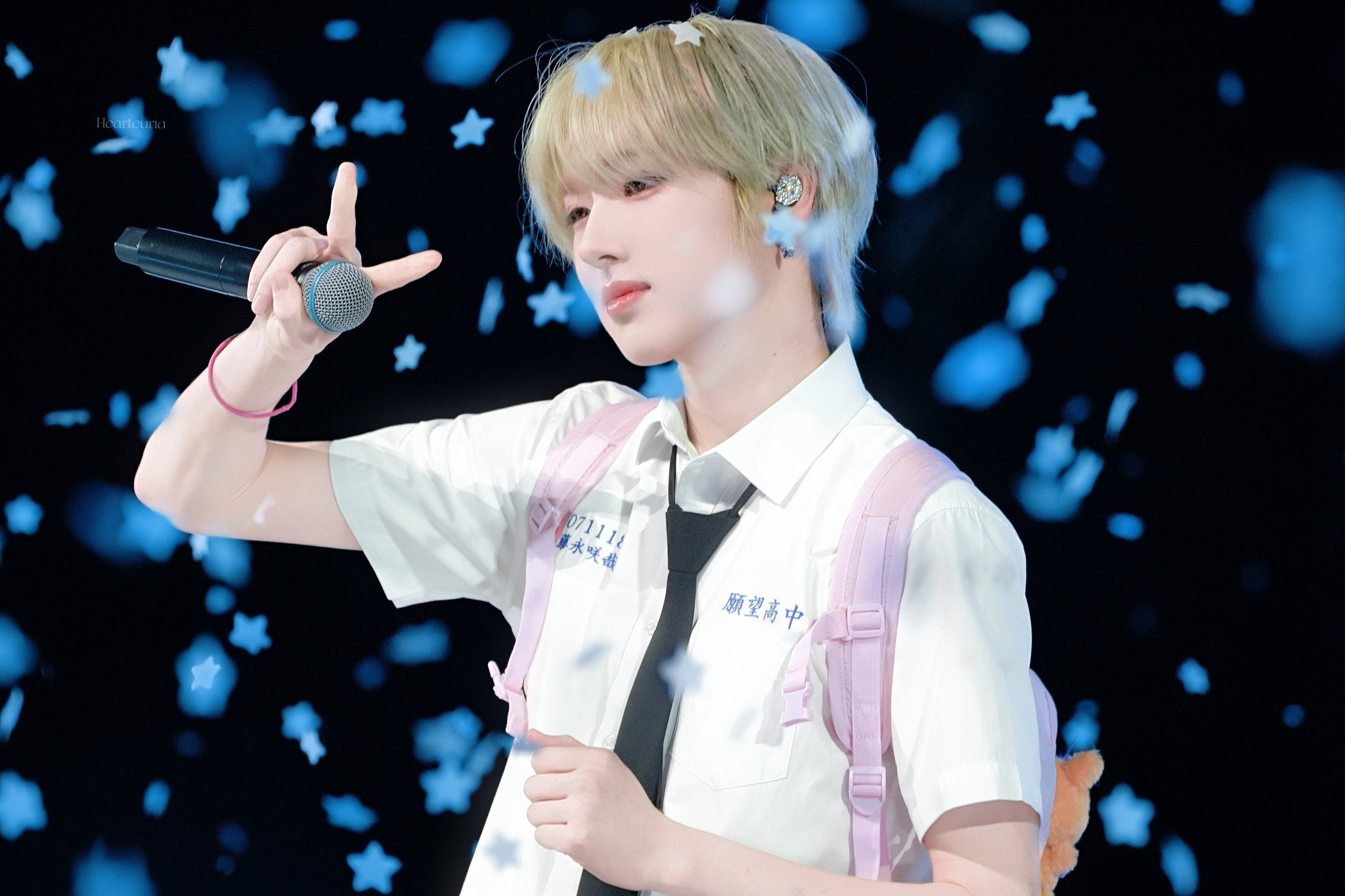 Recent activity shot of Sakuya (NCT WISH)