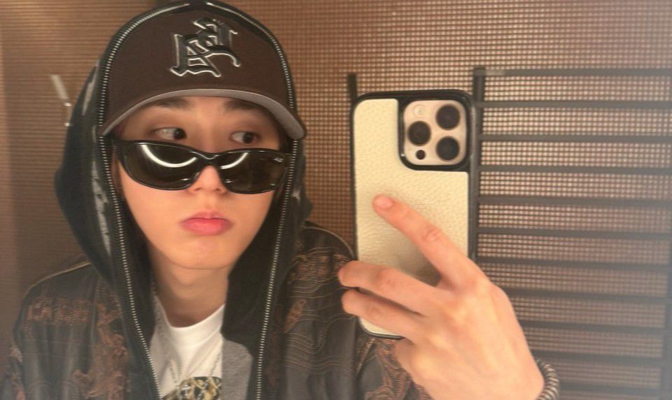 Recent activity shot of HAN (Stray Kids)