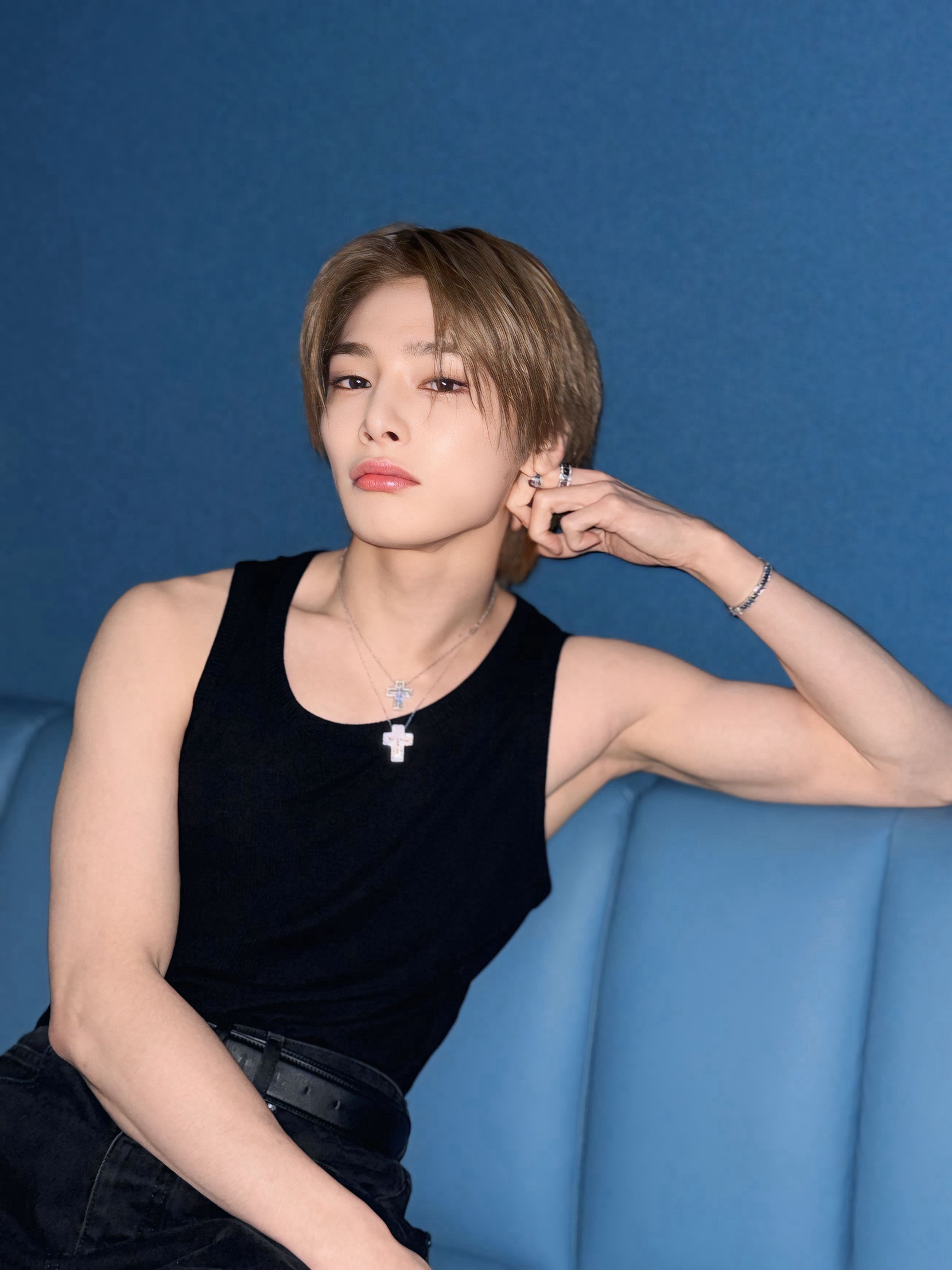 A moment captured by I.N (Stray Kids)'s fan