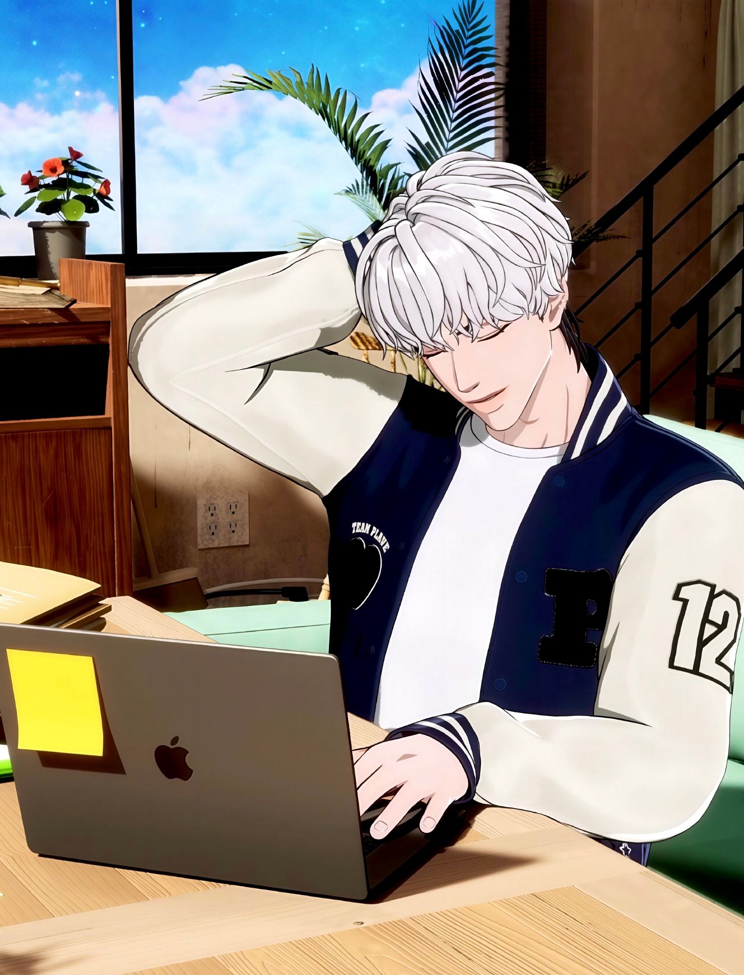 Behind-the-scenes cut of Eunho (PLAVE)