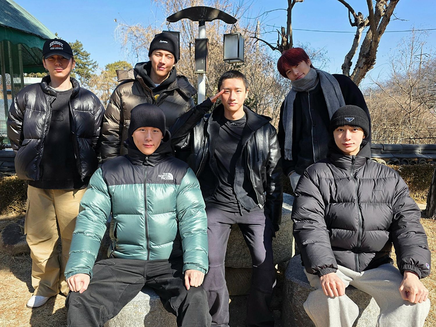 Recent activity shot of MONSTA X