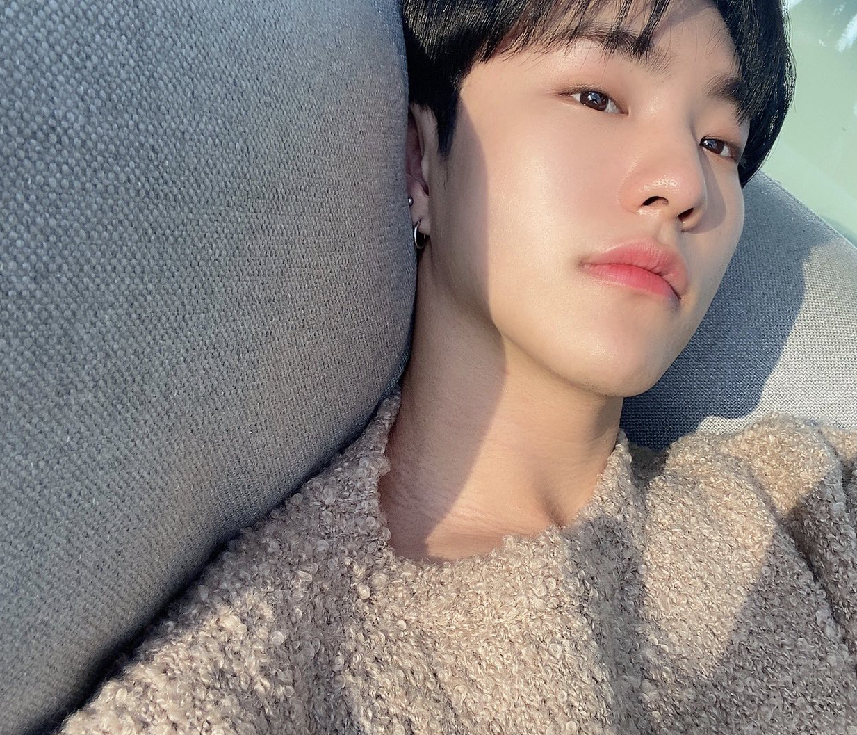 A moment captured by Hoshi (SEVENTEEN)'s fan