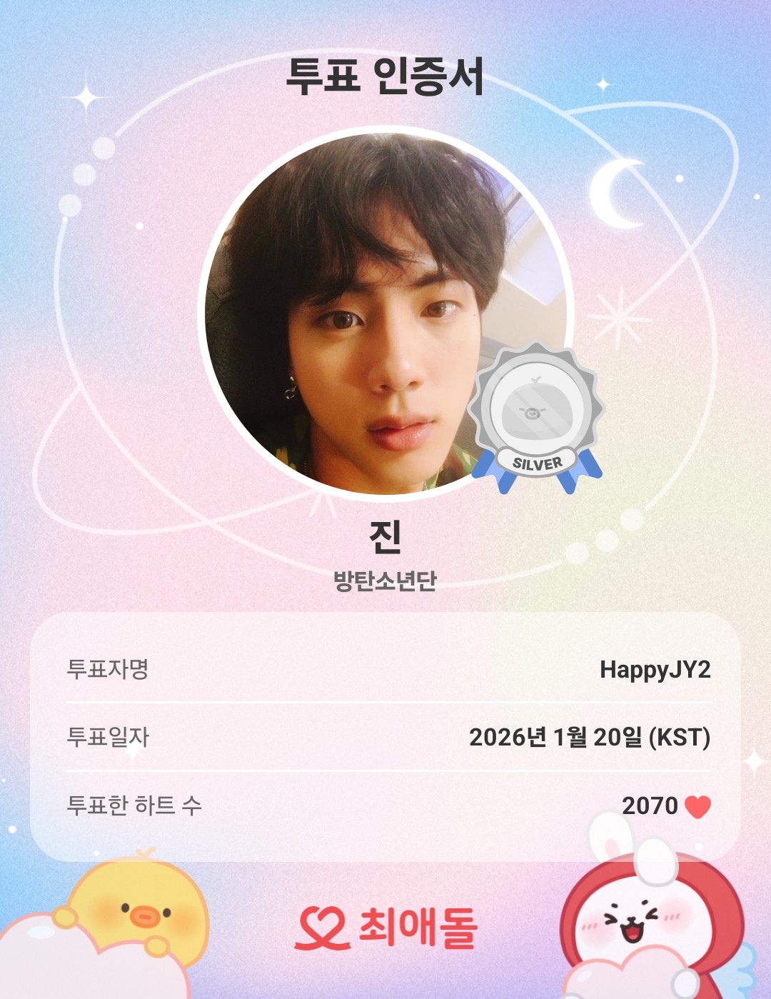 Potret di balik layar Jin (BTS)