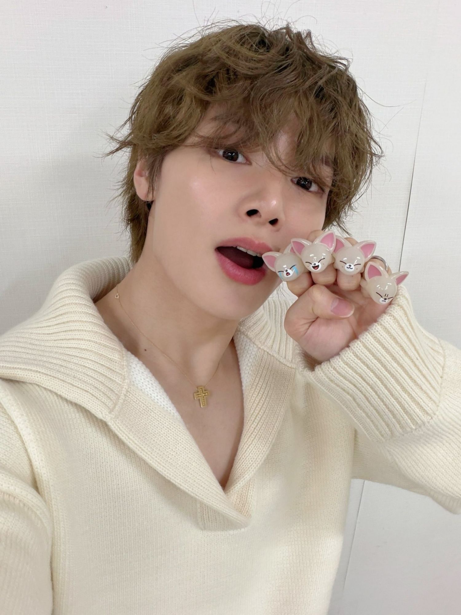 A moment captured by I.N (Stray Kids)'s fan