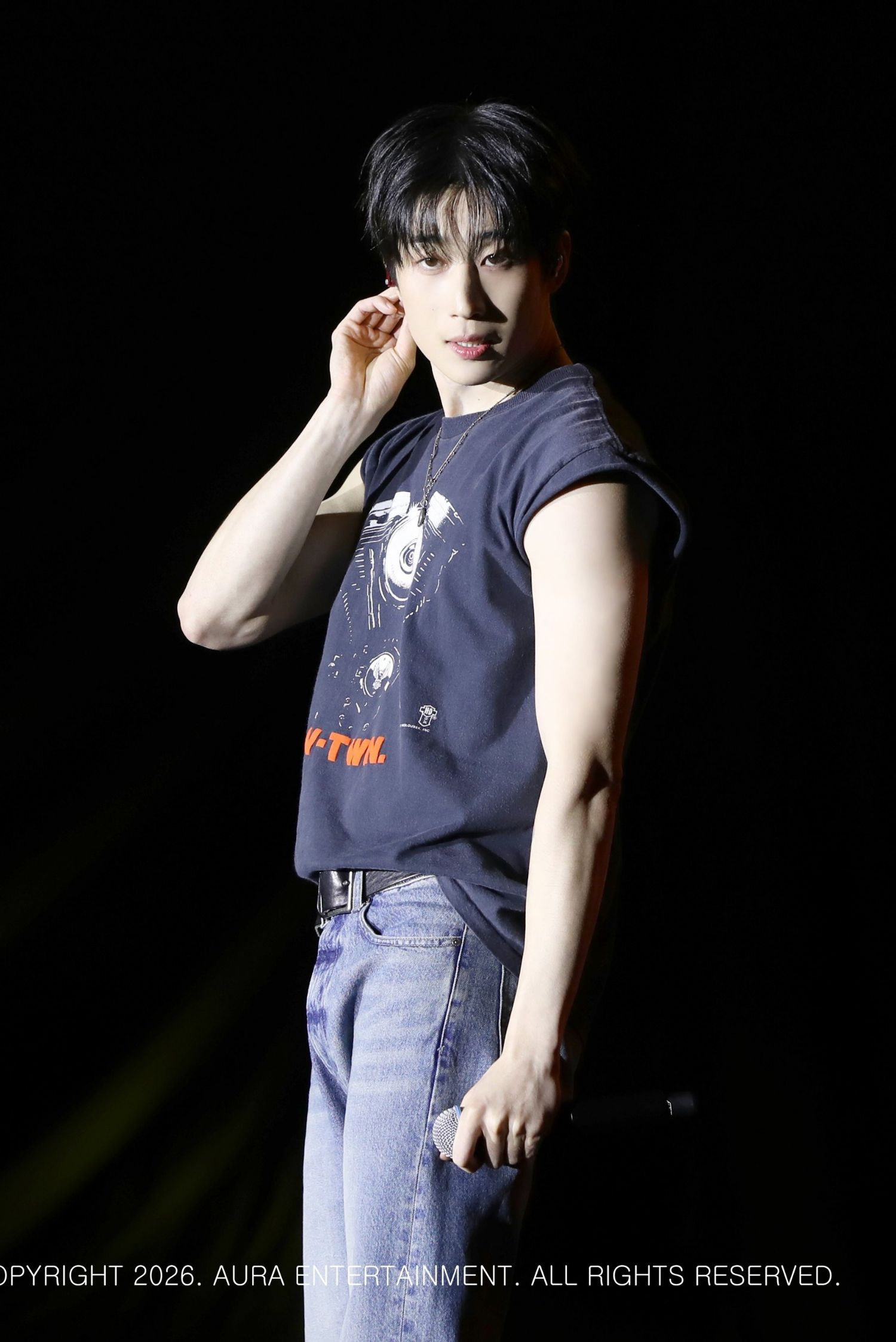 韩胜宇粉丝拍下的瞬间