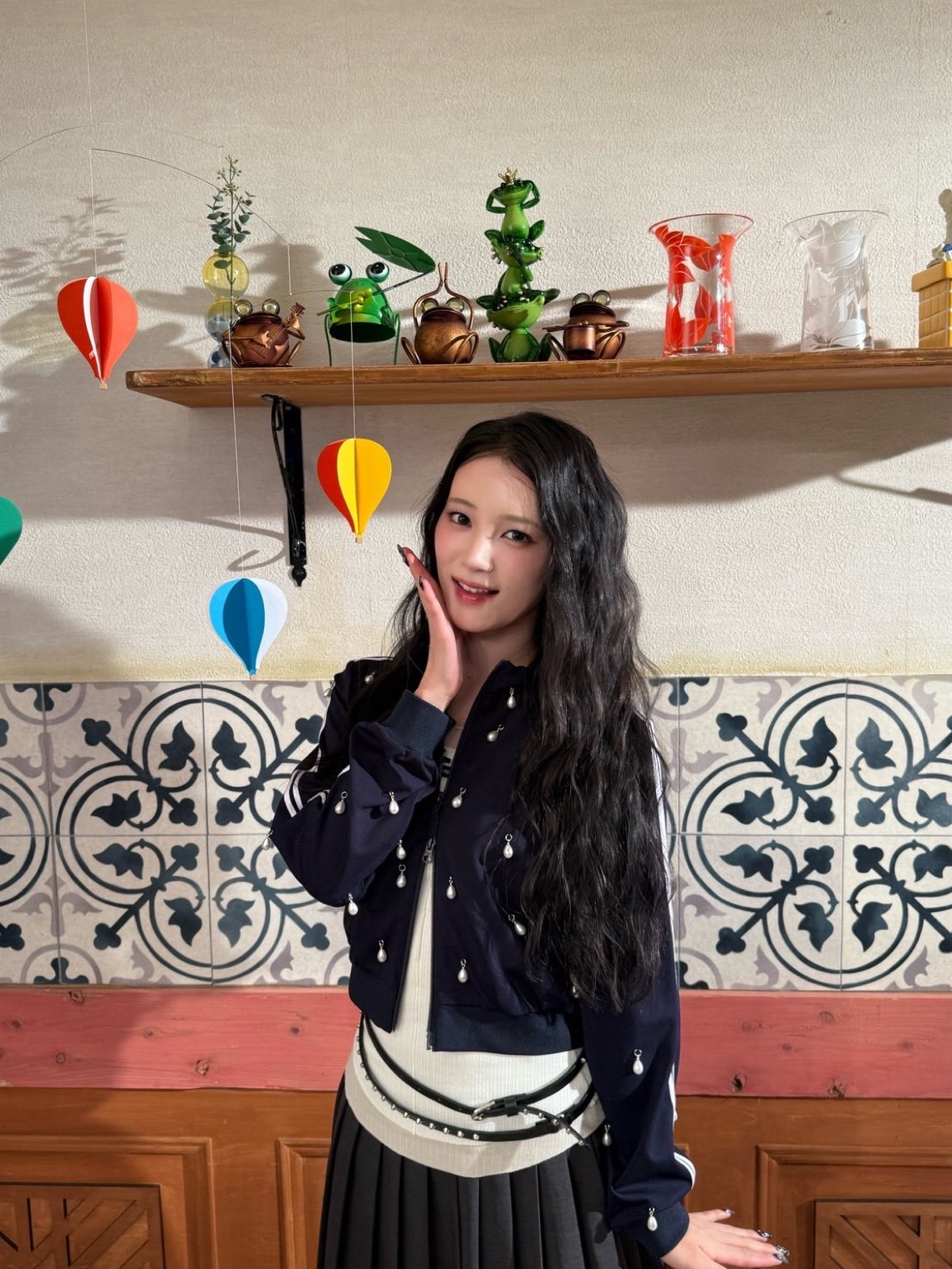 Behind-the-scenes cut of Sakurai Miu (ME:I)