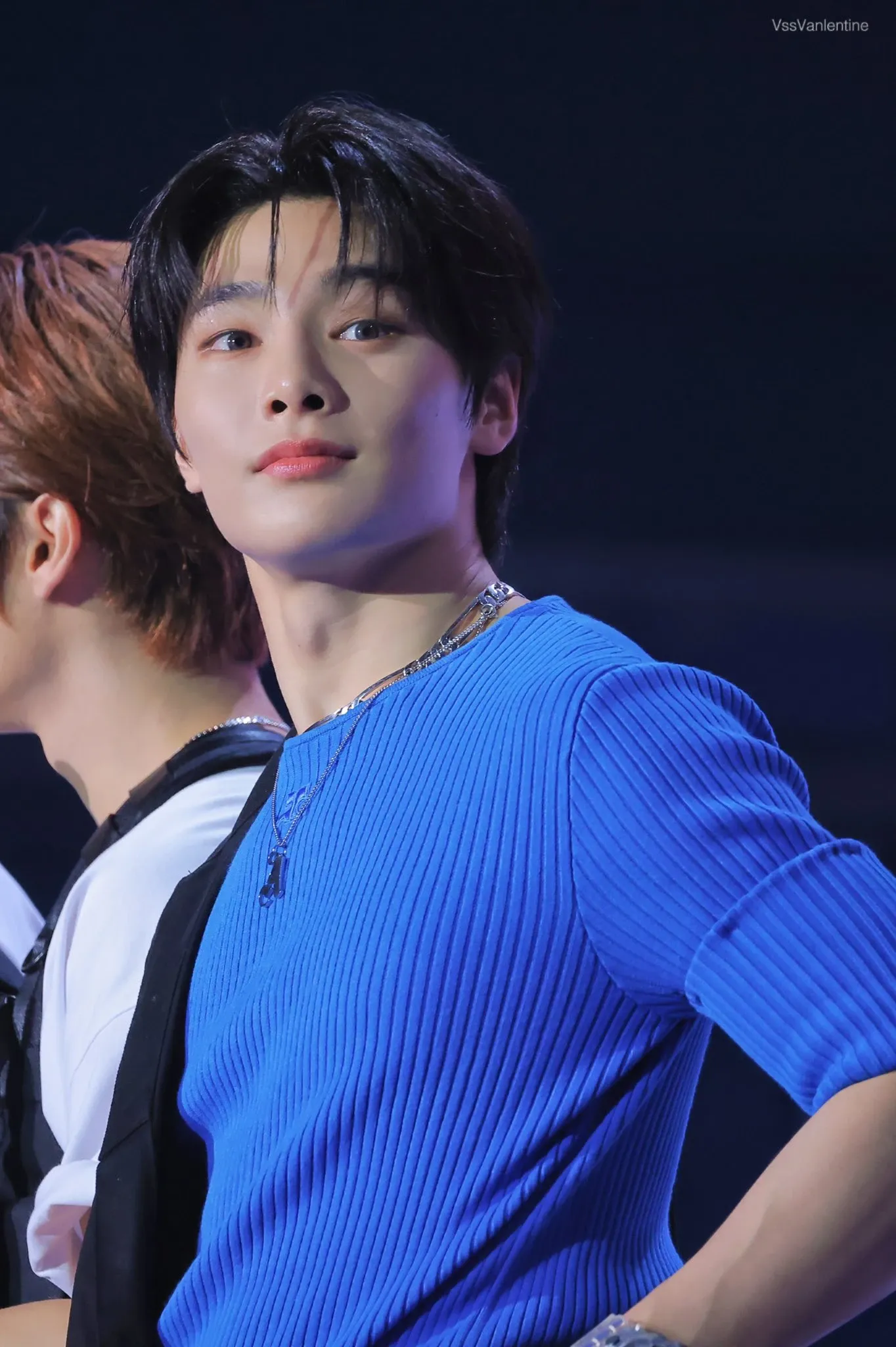 A moment captured by I.N (Stray Kids)'s fan