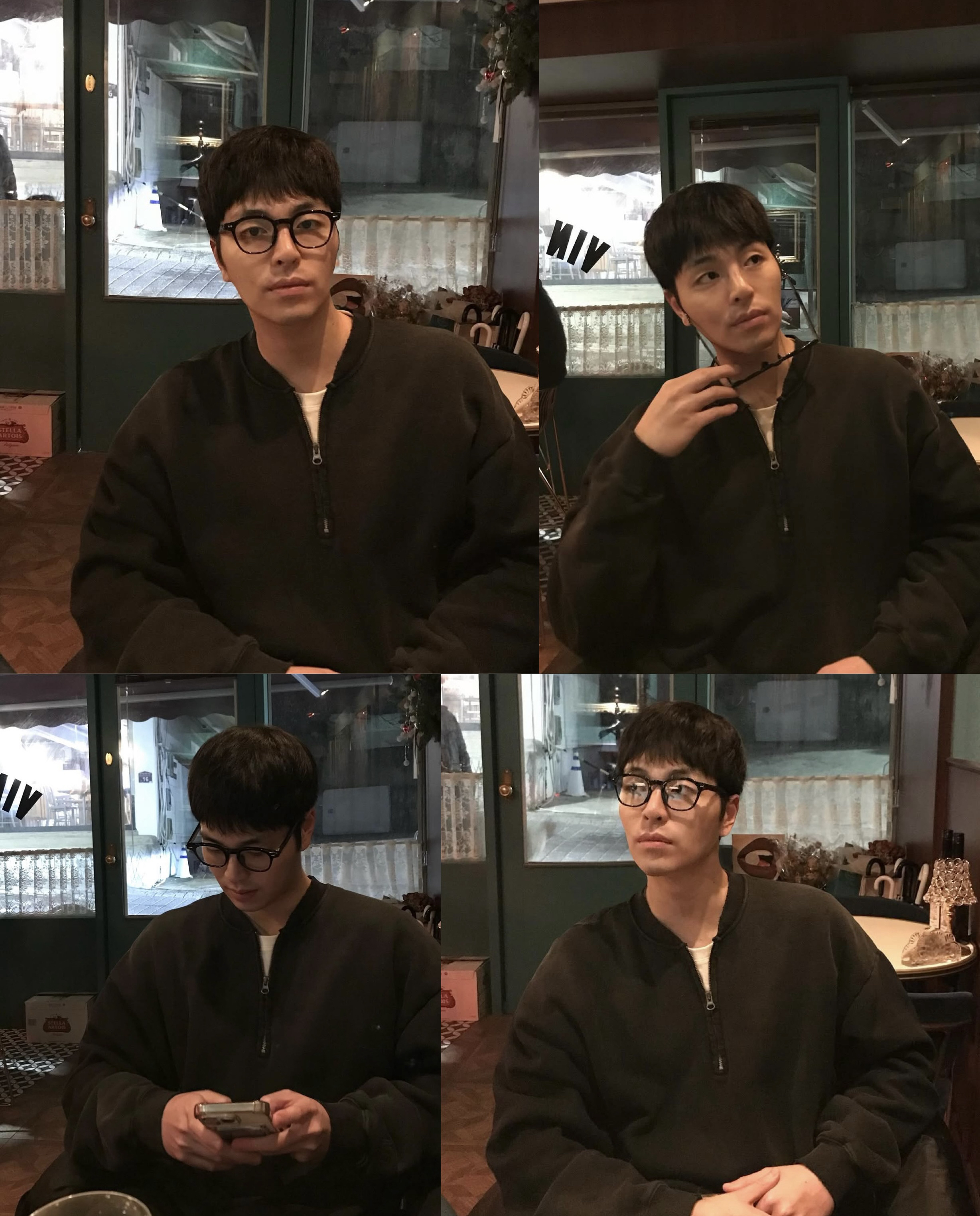 iKONの舞台裏ショット