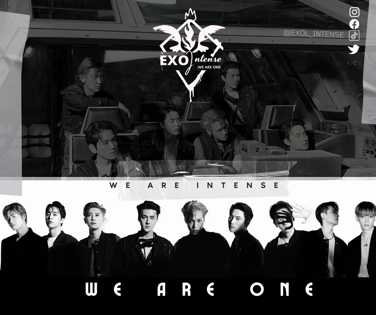 EXO의 비하인드 컷