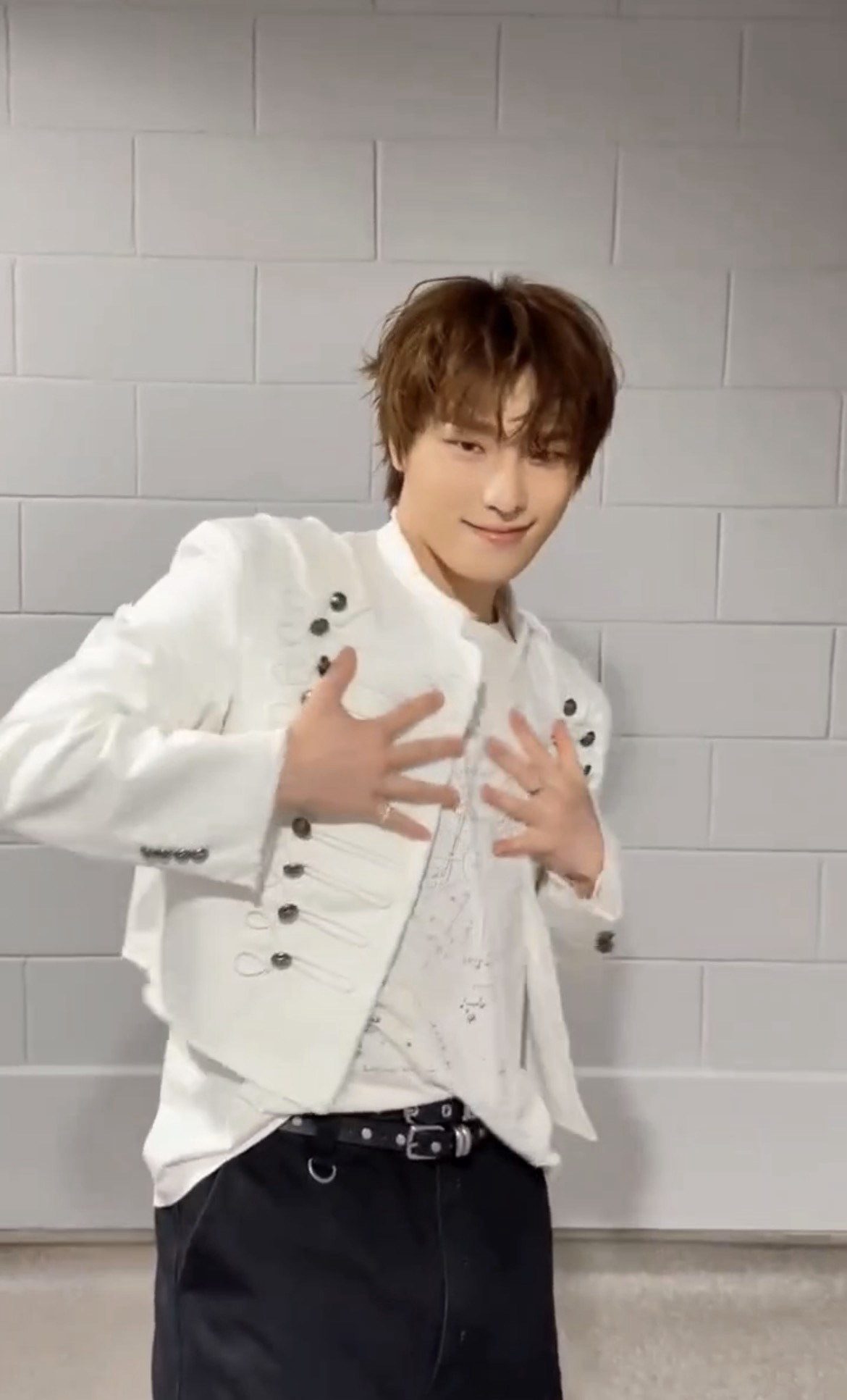 Recent activity shot of Dino (SEVENTEEN)