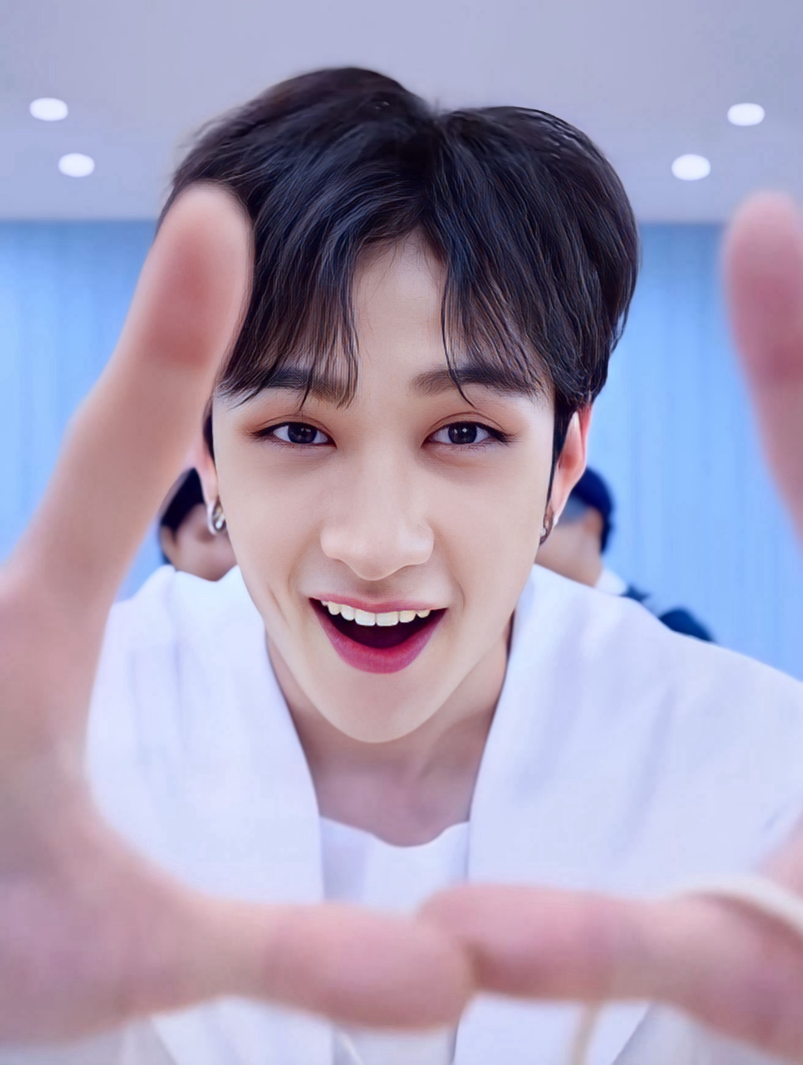 Recent activity shot of Bang Chan (Stray Kids)