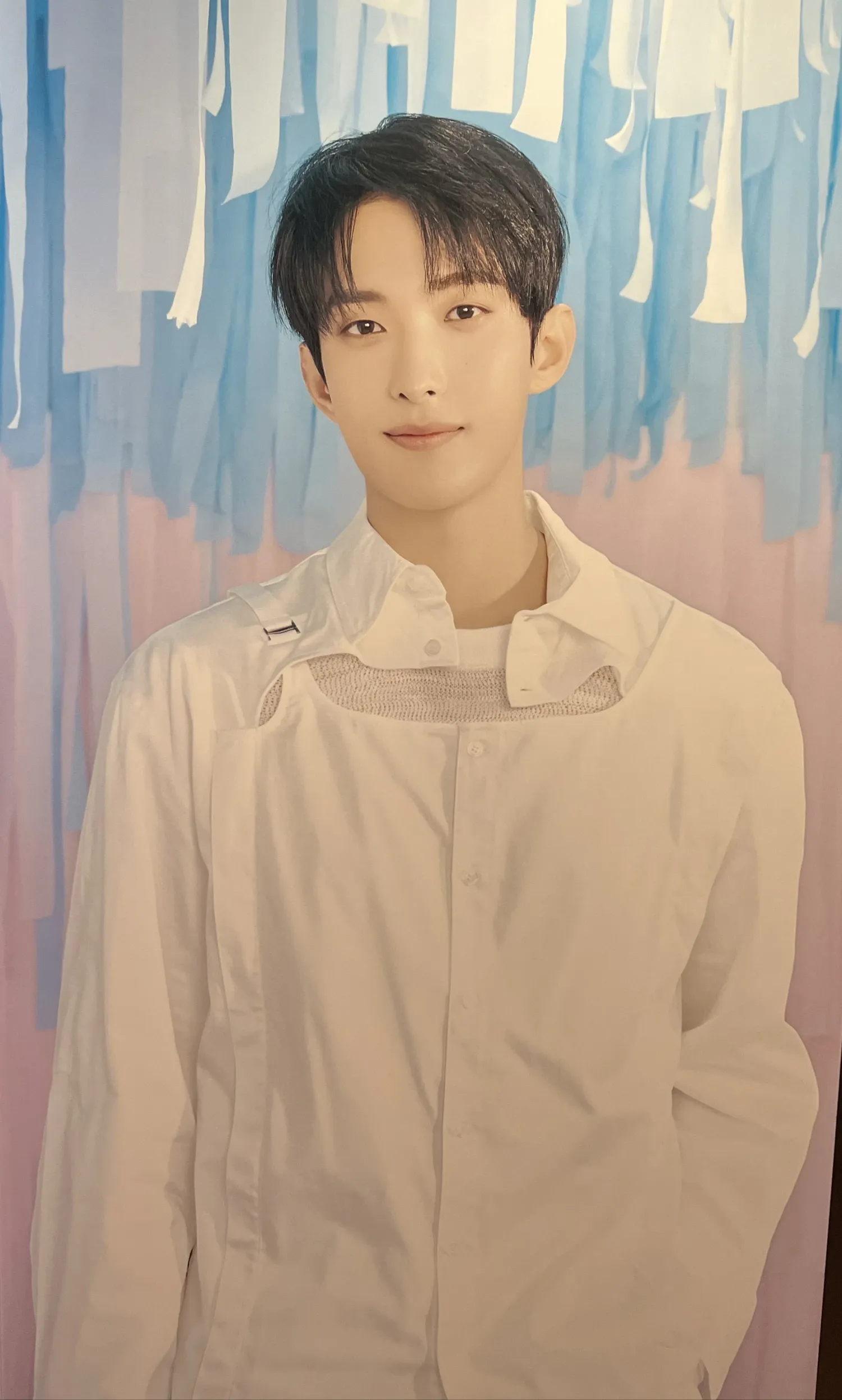 A heartfelt wallpaper shared by DK (SEVENTEEN)'s fans