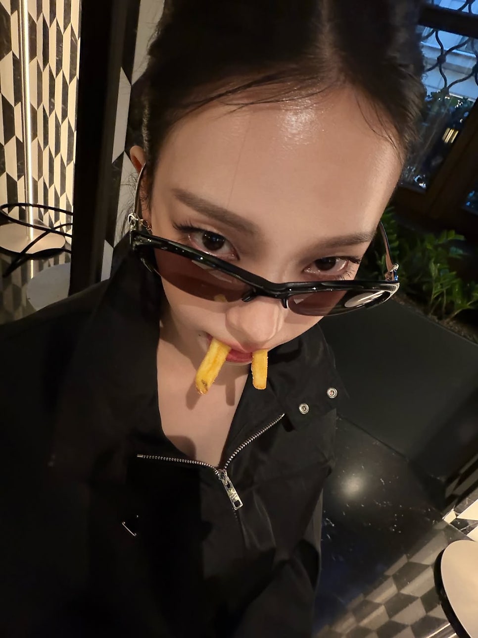 카리나 (에스파)의 비하인드 컷