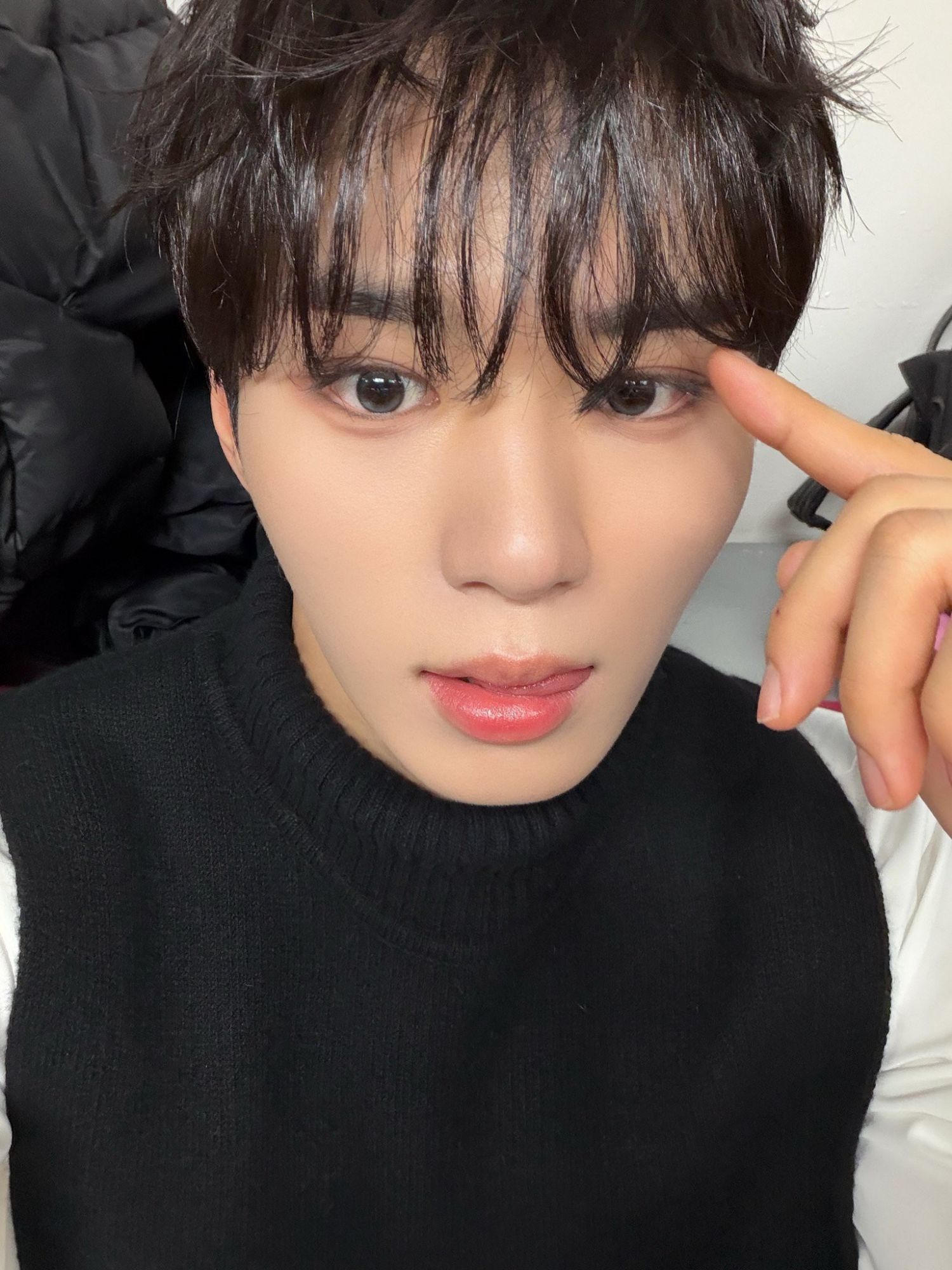 A moment captured by Kim Junseo (ALPHA DRIVE ONE)'s fan