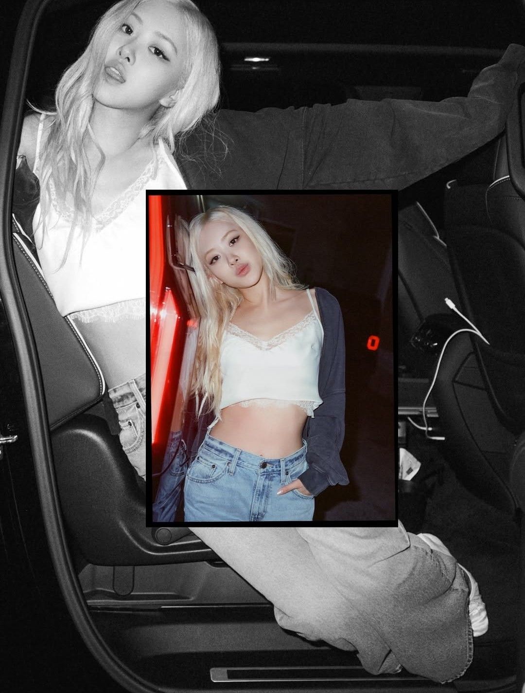 로제 (BLACKPINK)의 비하인드 컷