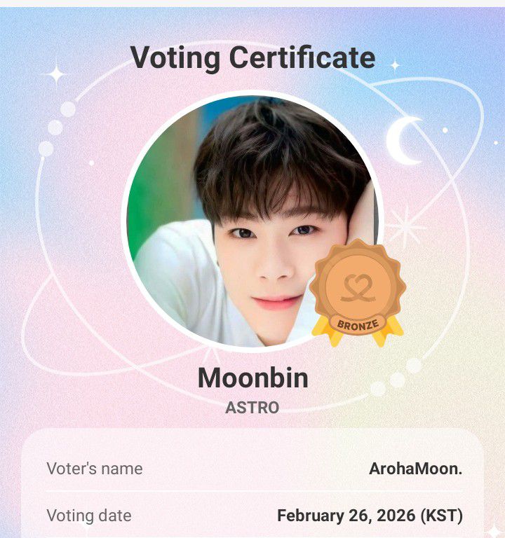 Behind-the-scenes cut of Moonbin (ASTRO)