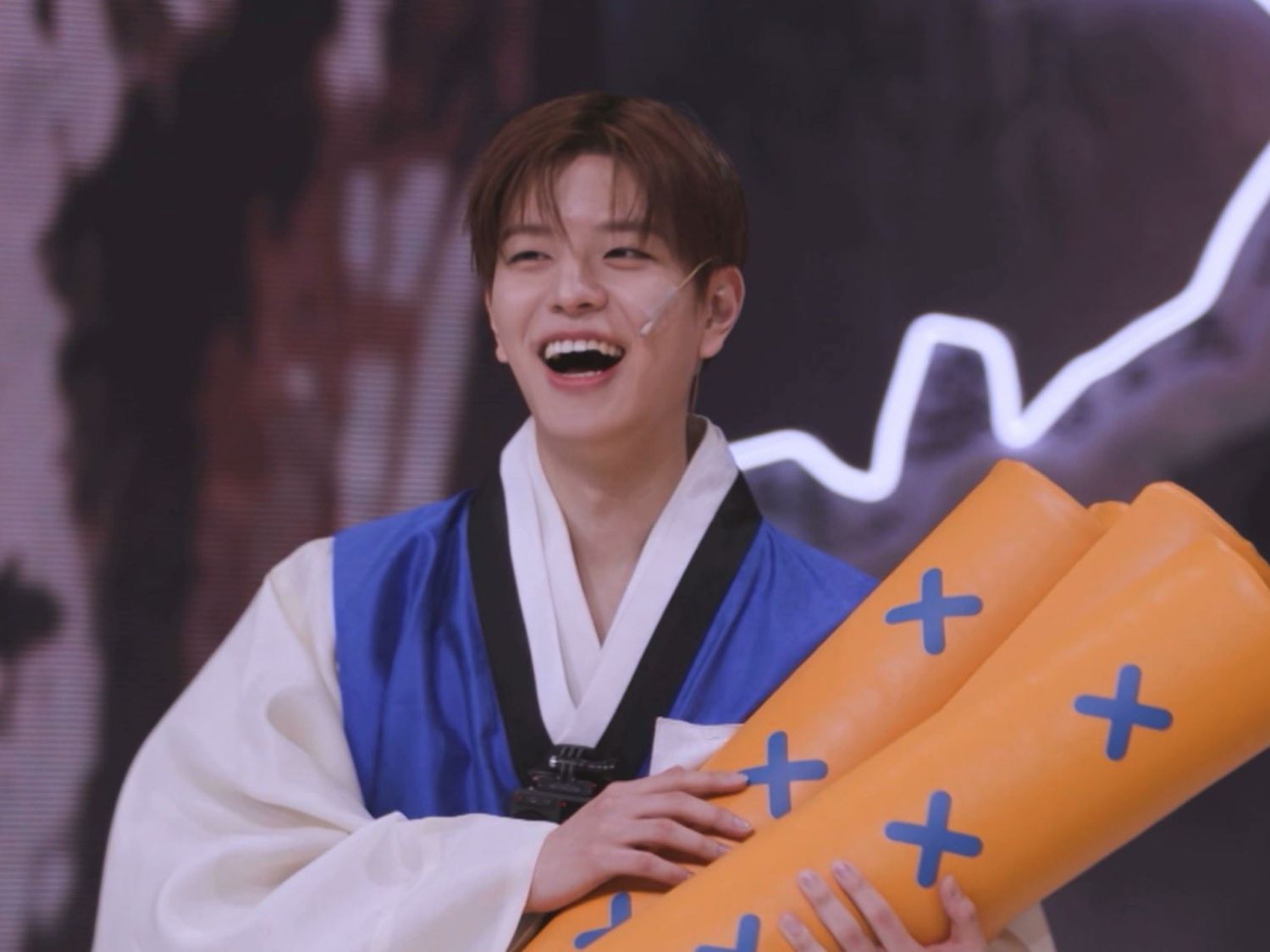 Behind-the-scenes cut of Seungmin (Stray Kids)