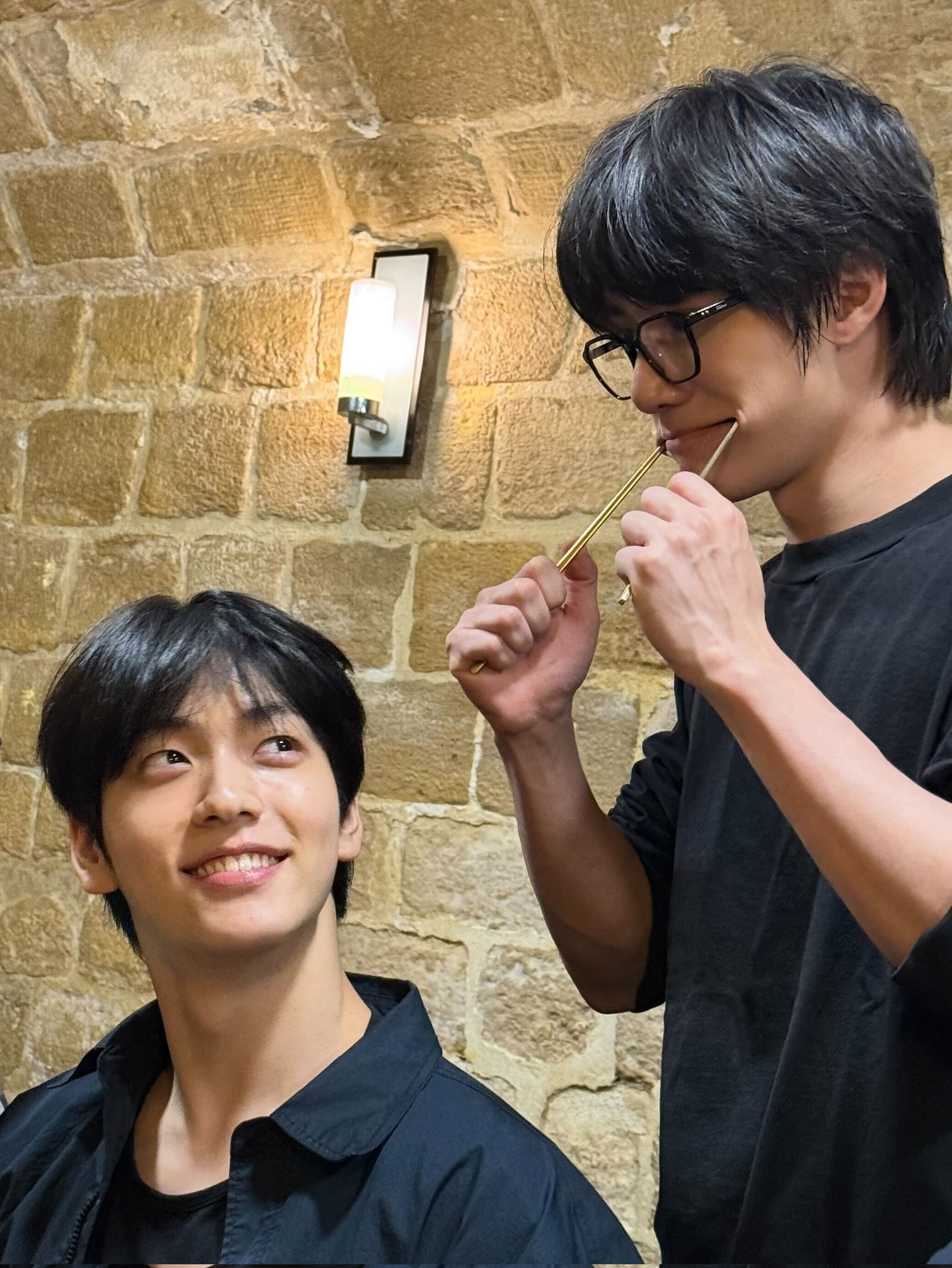 スビン (TOMORROW X TOGETHER)の舞台裏ショット