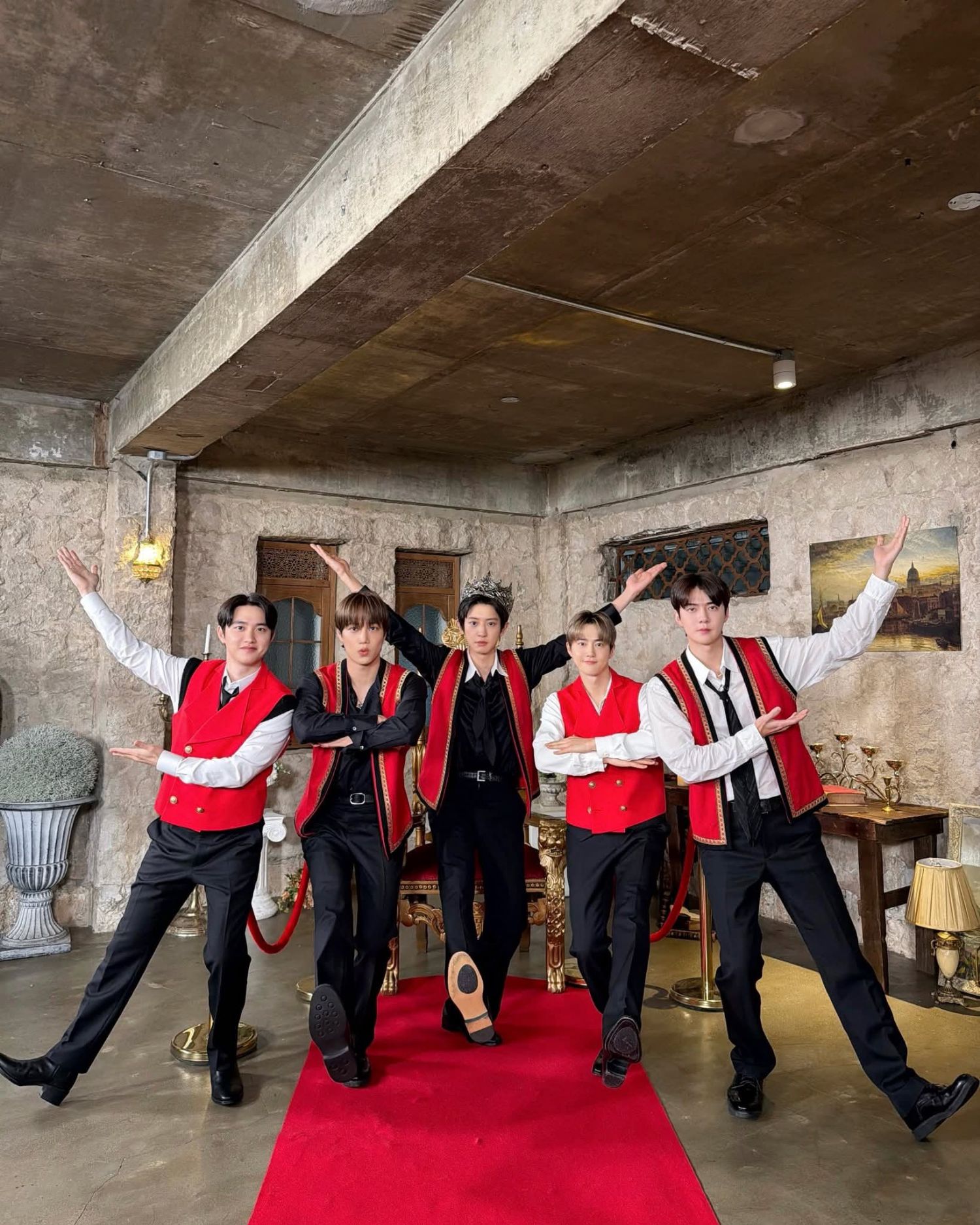 Potret di balik layar EXO