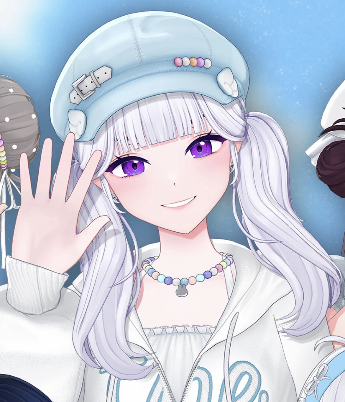 Behind-the-scenes cut of Ine (ISEGYE IDOL)
