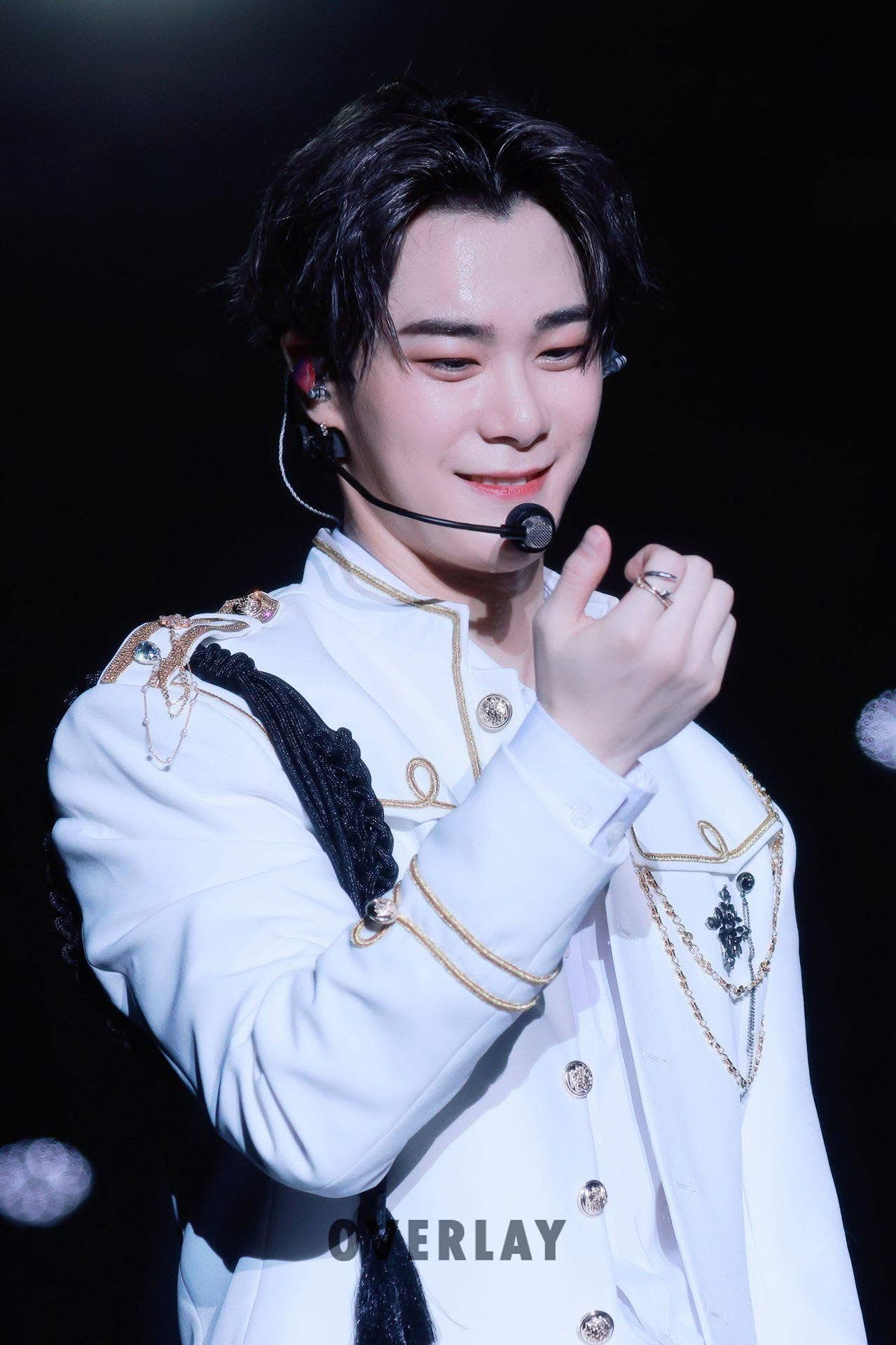 Recent activity shot of Moonbin (ASTRO)