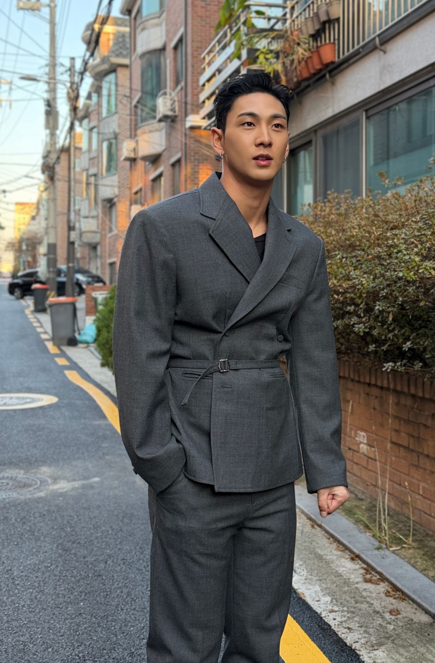 백호의 비하인드 컷