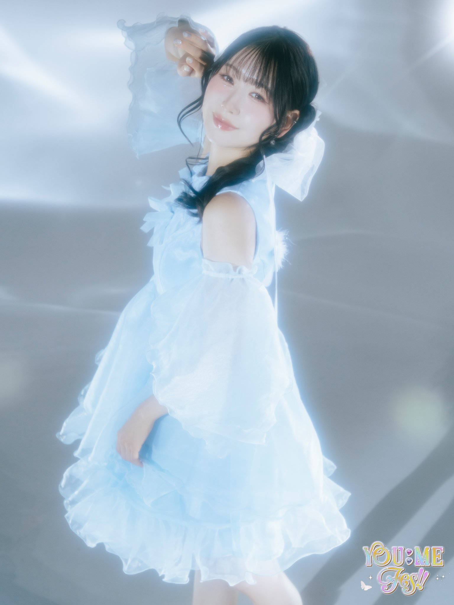 Recent activity shot of Kasahara Momona (ME:I)