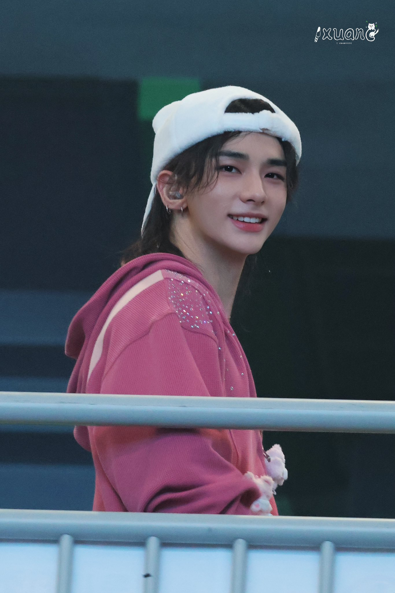 Recent activity shot of Hyunjin (Stray Kids)