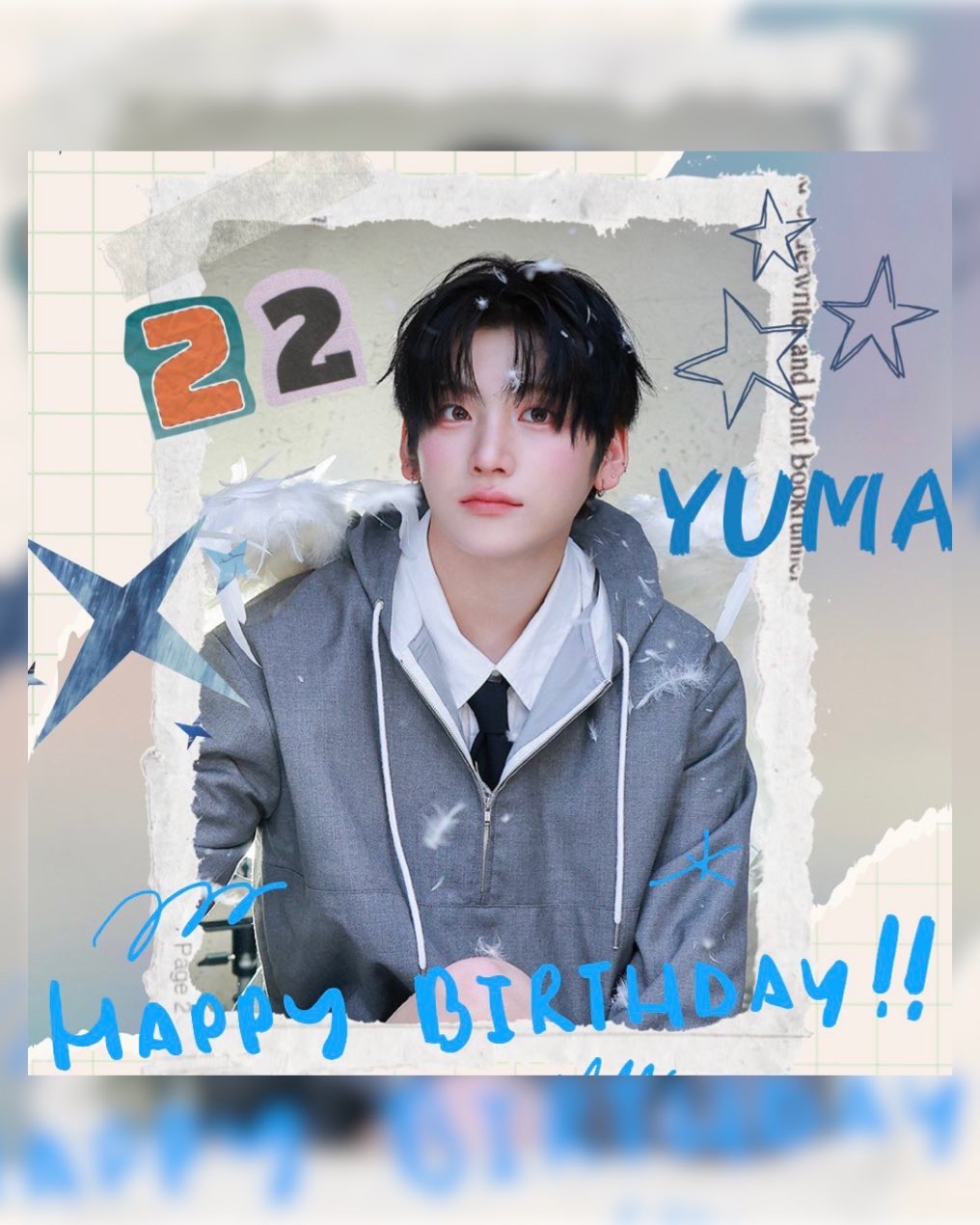 A moment captured by Yuma (&TEAM)'s fan